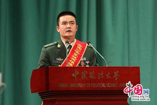 公安英模走进高校 先进事迹催人泪下